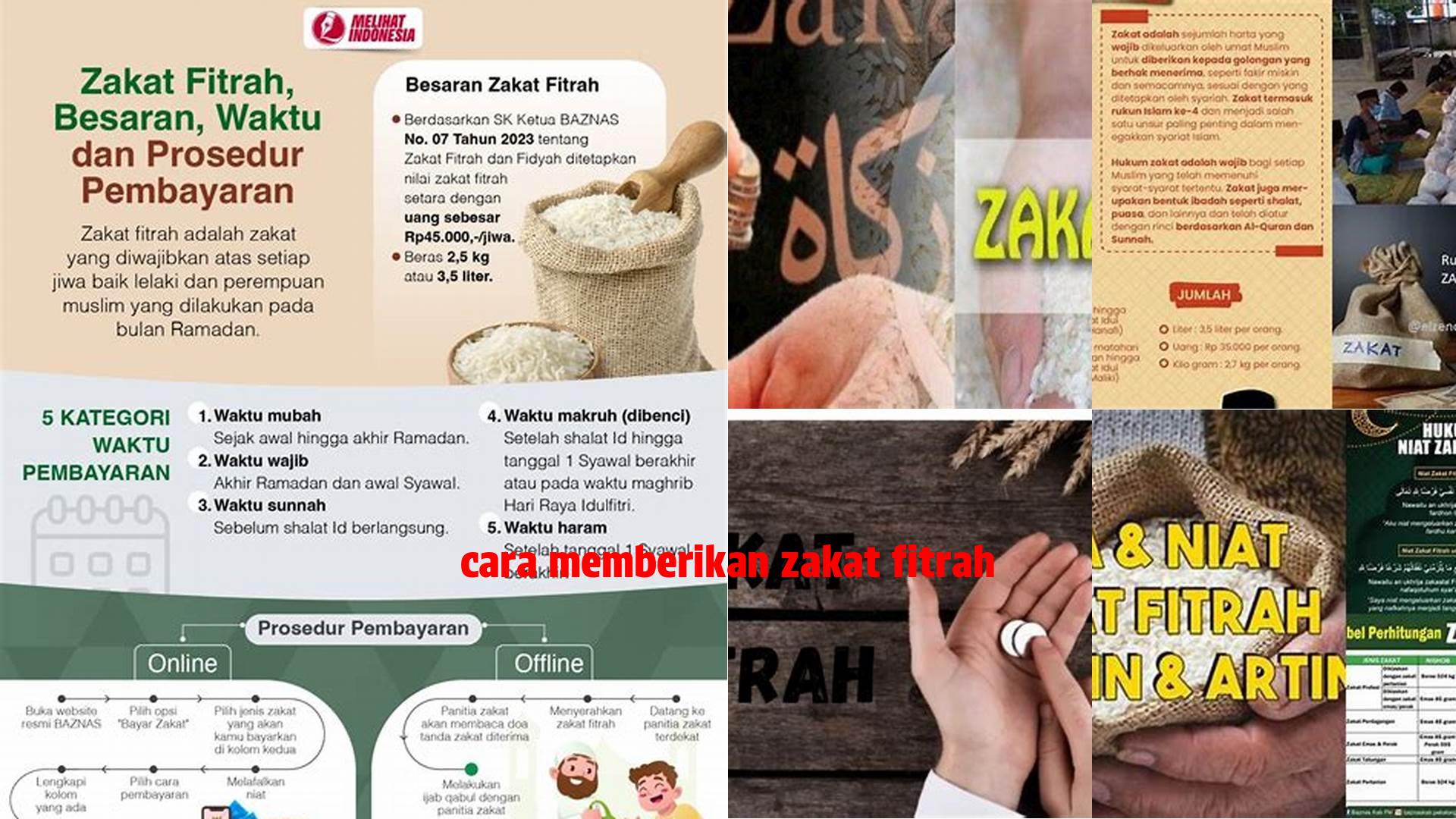 Cara Tepat Berikan Zakat Fitrah: Panduan untuk Zakat yang Berkah dan Bermakna