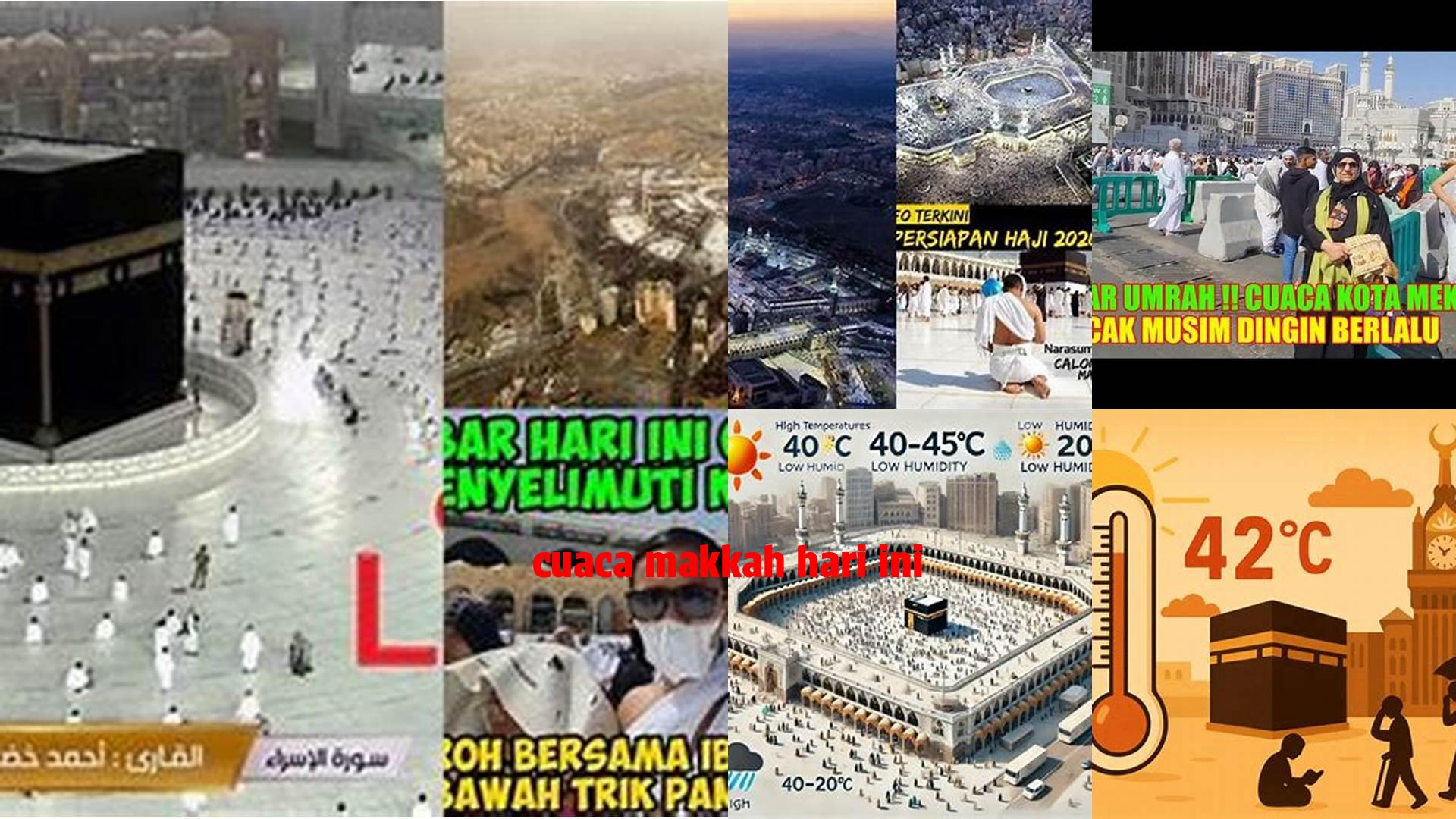 Cuaca Makkah Hari Ini