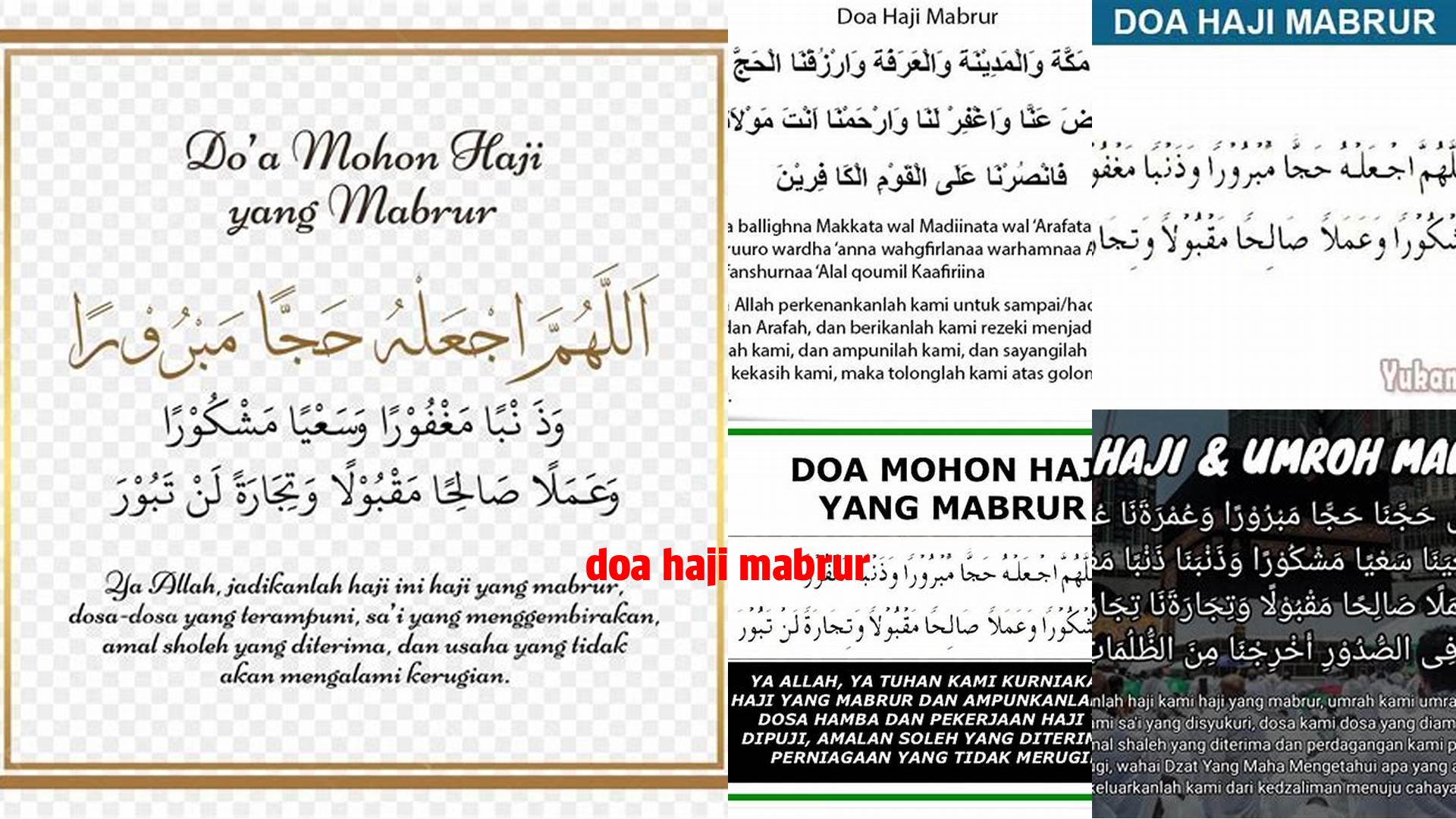 Panduan Lengkap Doa Haji Mabrur untuk Mendapatkan Haji yang Sempurna