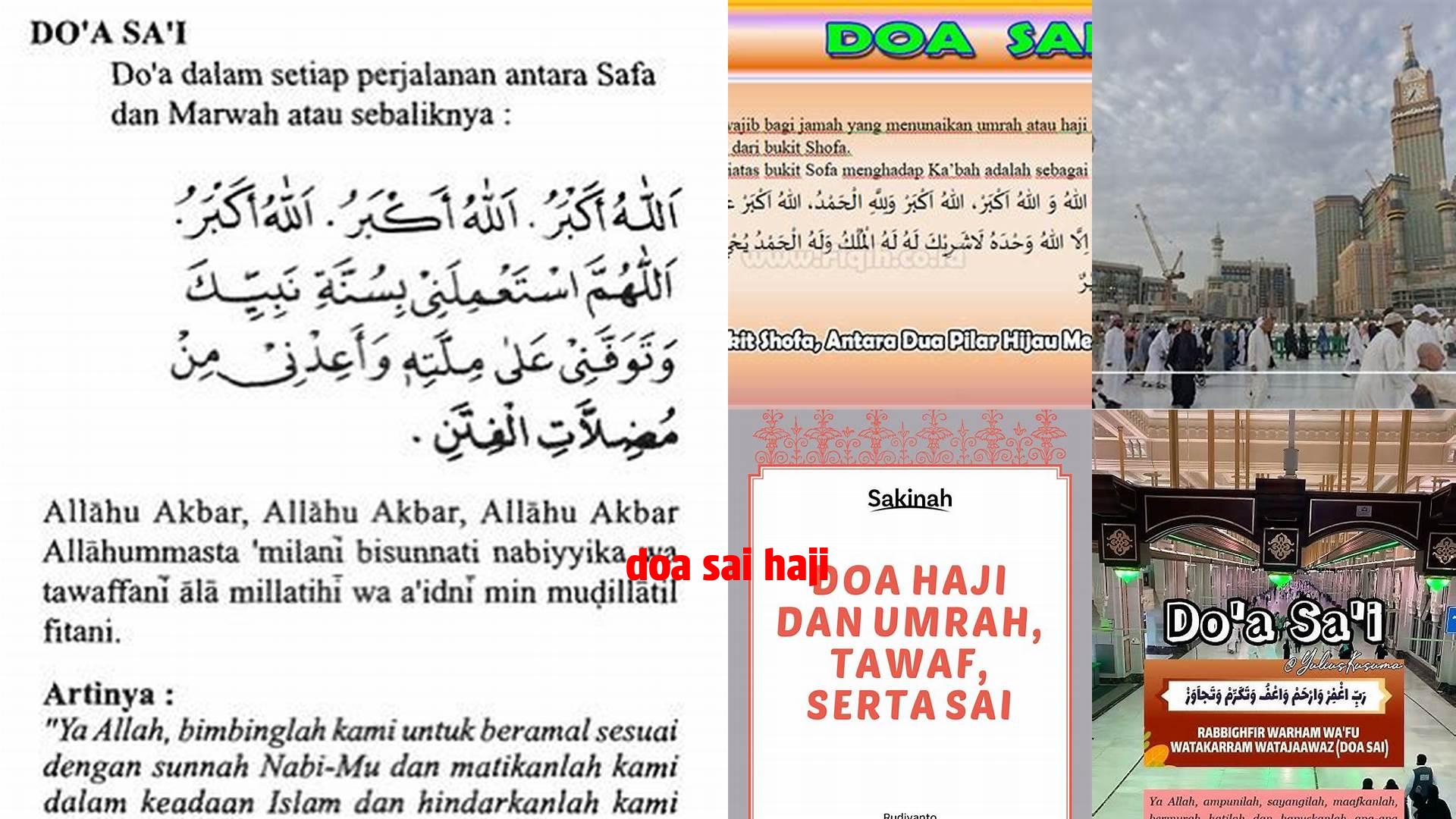 Cara Membaca Doa Sai Haji yang Benar