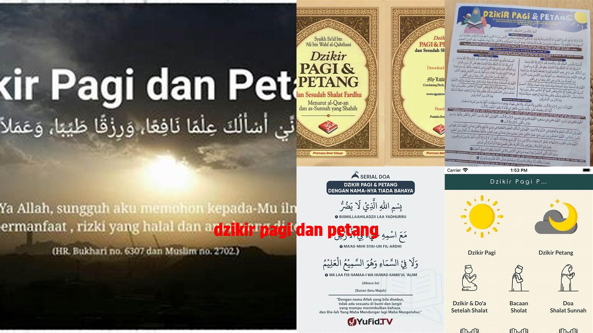 Panduan Referensi Dzikir Pagi dan Petang: Amalan Mujarab untuk Ketenangan Hati