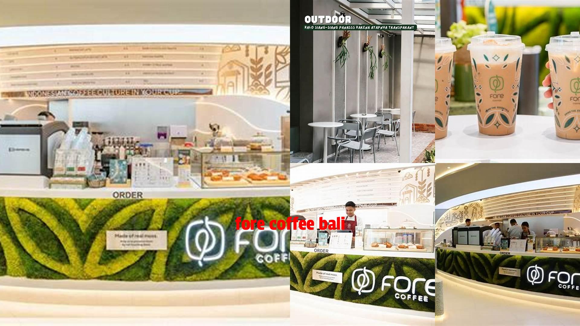 Panduan Lengkap Fore Coffee Bali: Referensi Lengkap Lokasi, Menu, dan Tips Menikmati Kopi