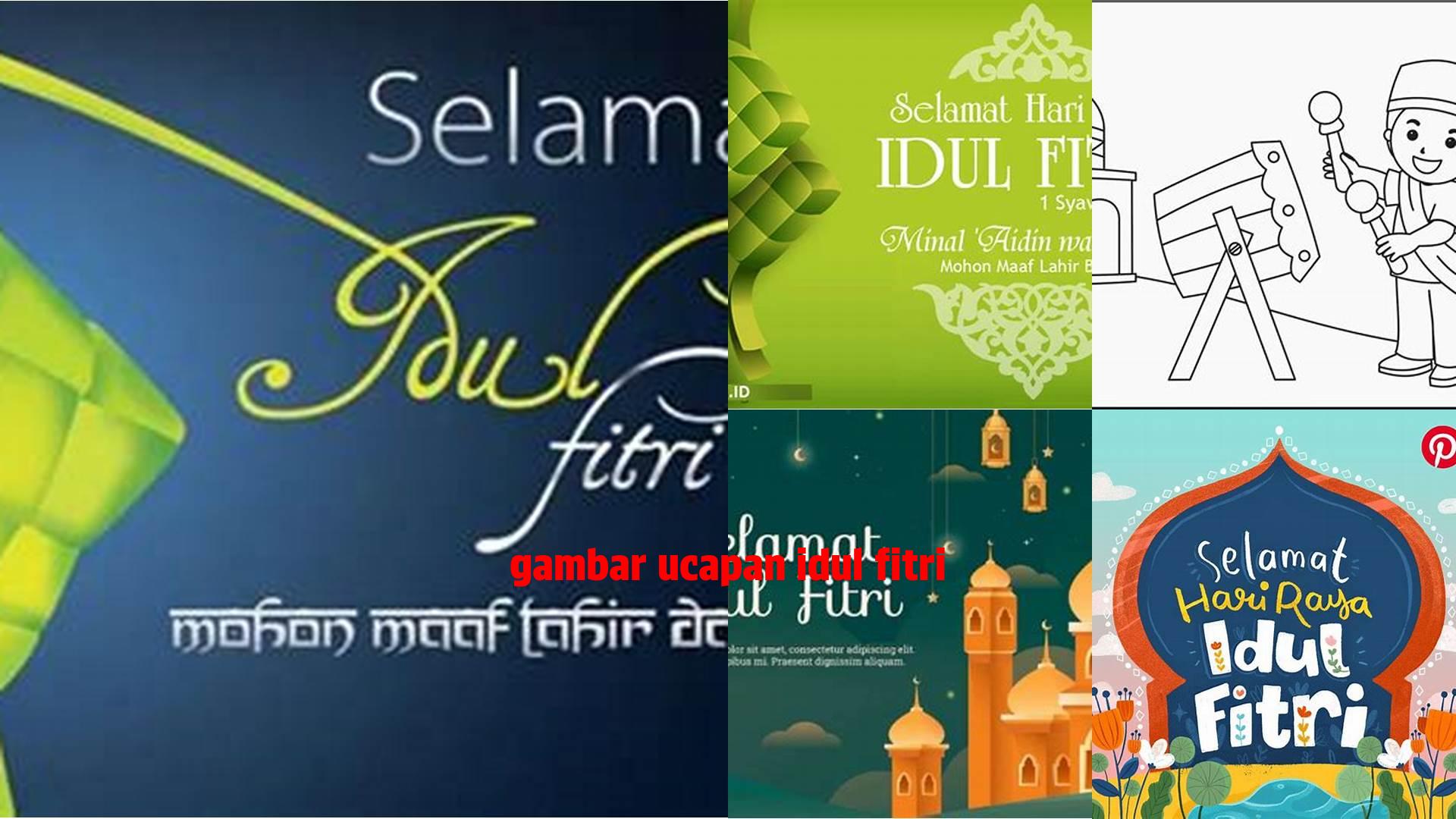 Gambar Ucapan Idul Fitri
