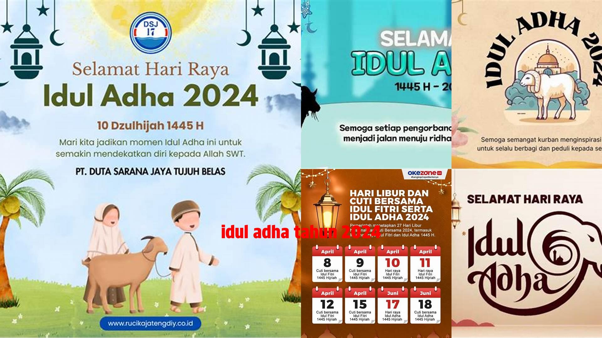 Idul Adha Tahun 2024