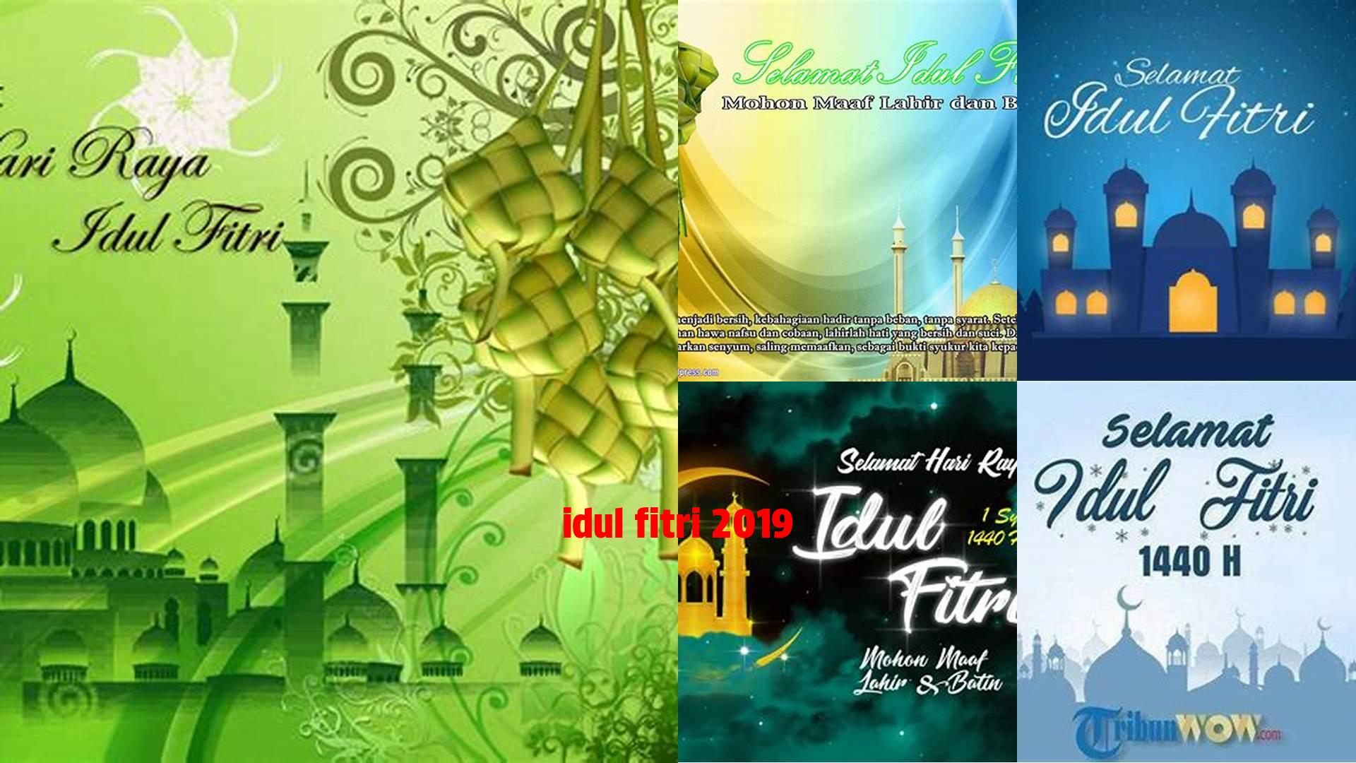 Idul Fitri 2019