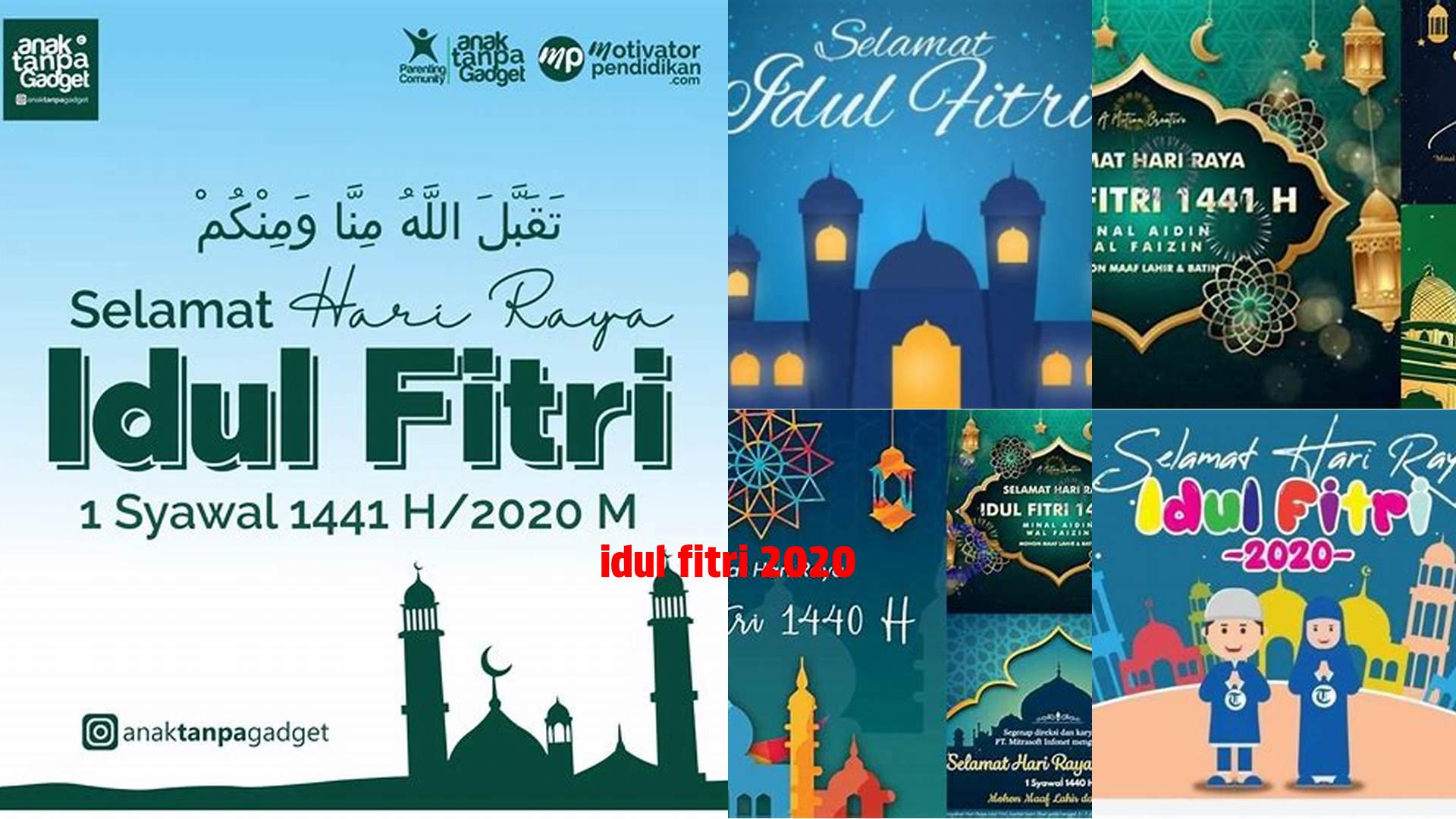 Idul Fitri 2020