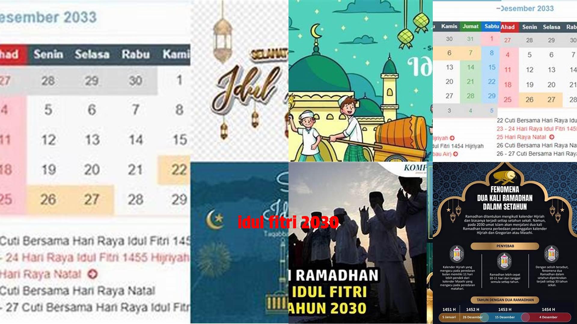 Idul Fitri 2030