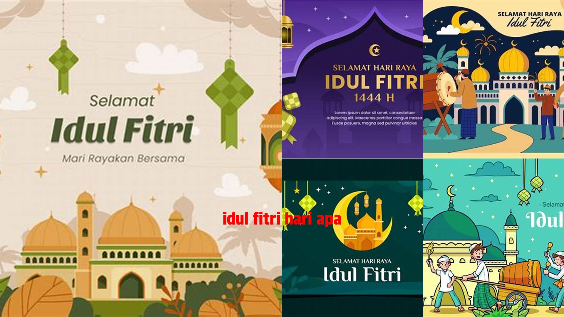 Idul Fitri Hari Apa