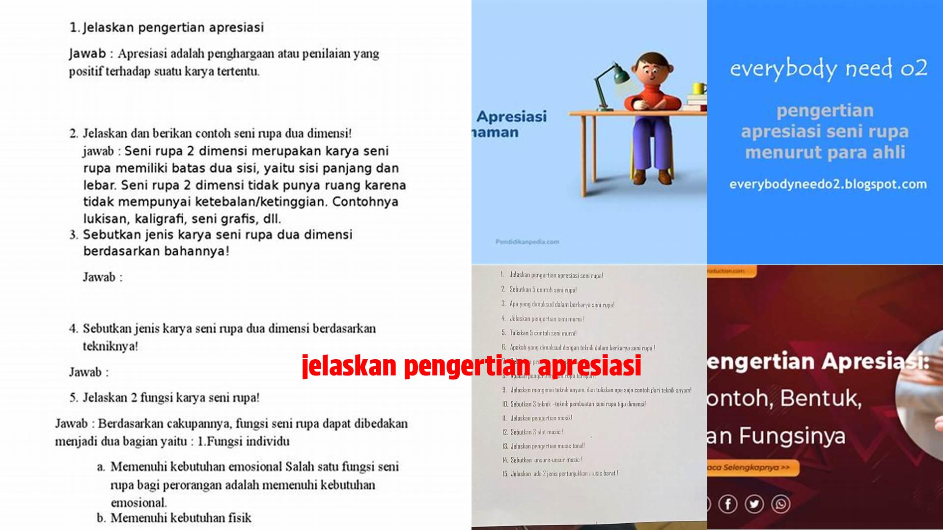 Panduan Lengkap: Memahami Pengertian Apresiasi Seni dan Budaya
