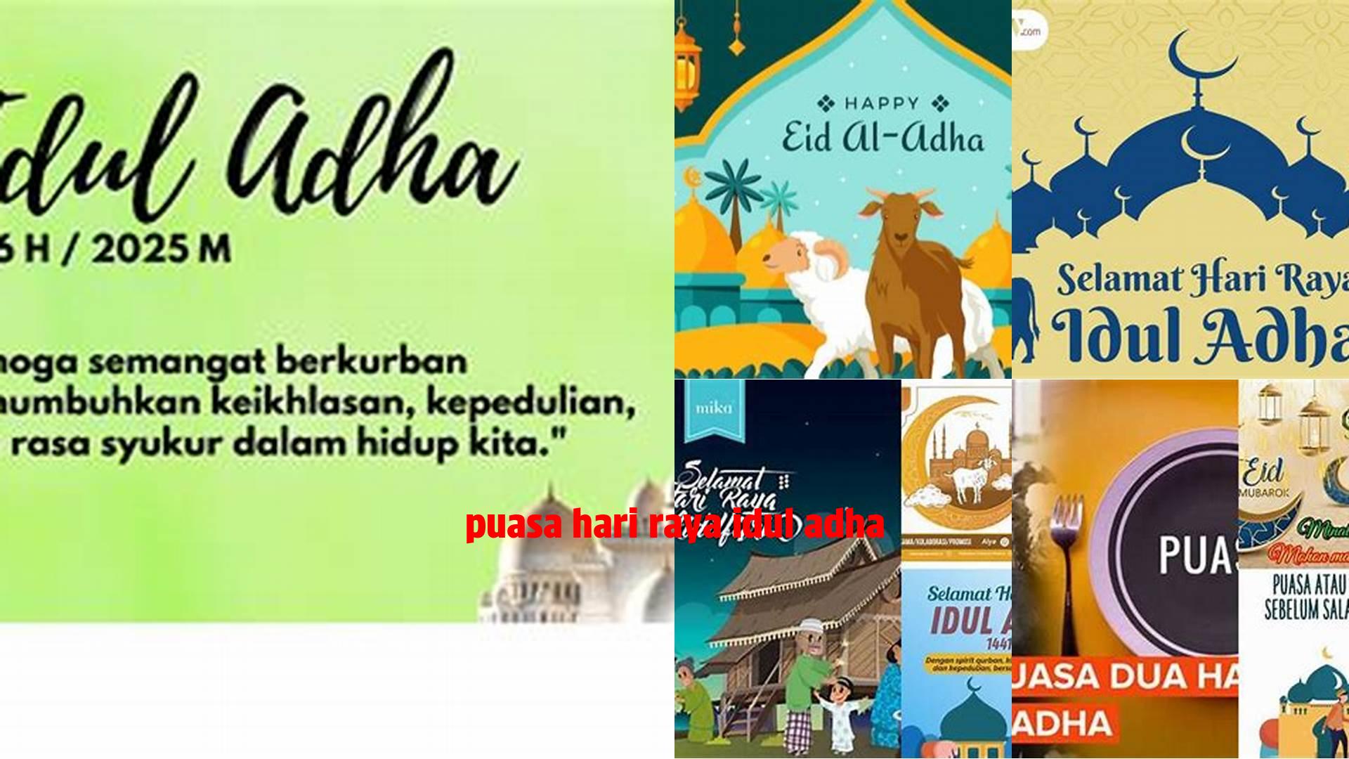 Puasa Hari Raya Idul Adha