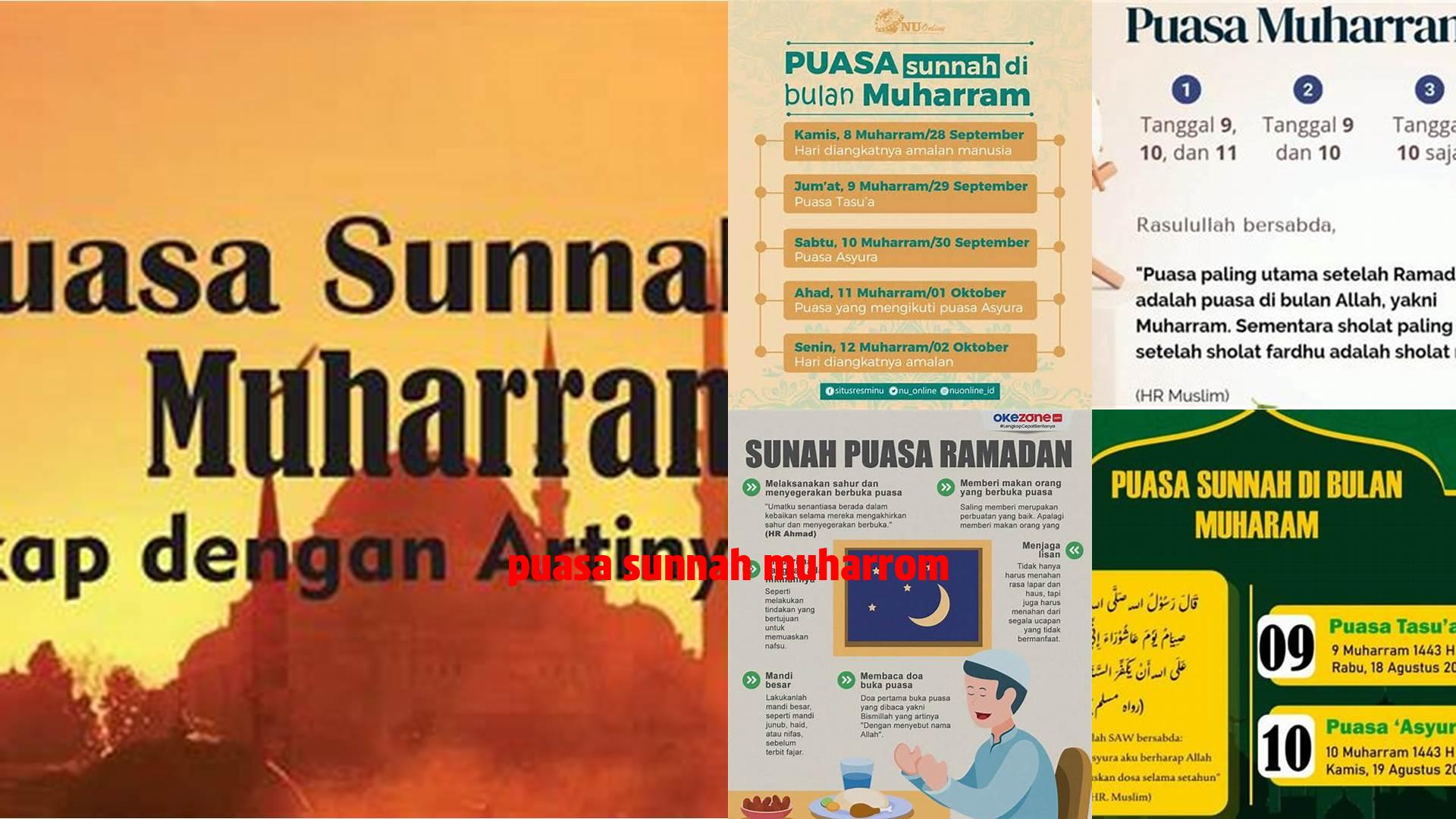 Puasa Sunnah Muharrom
