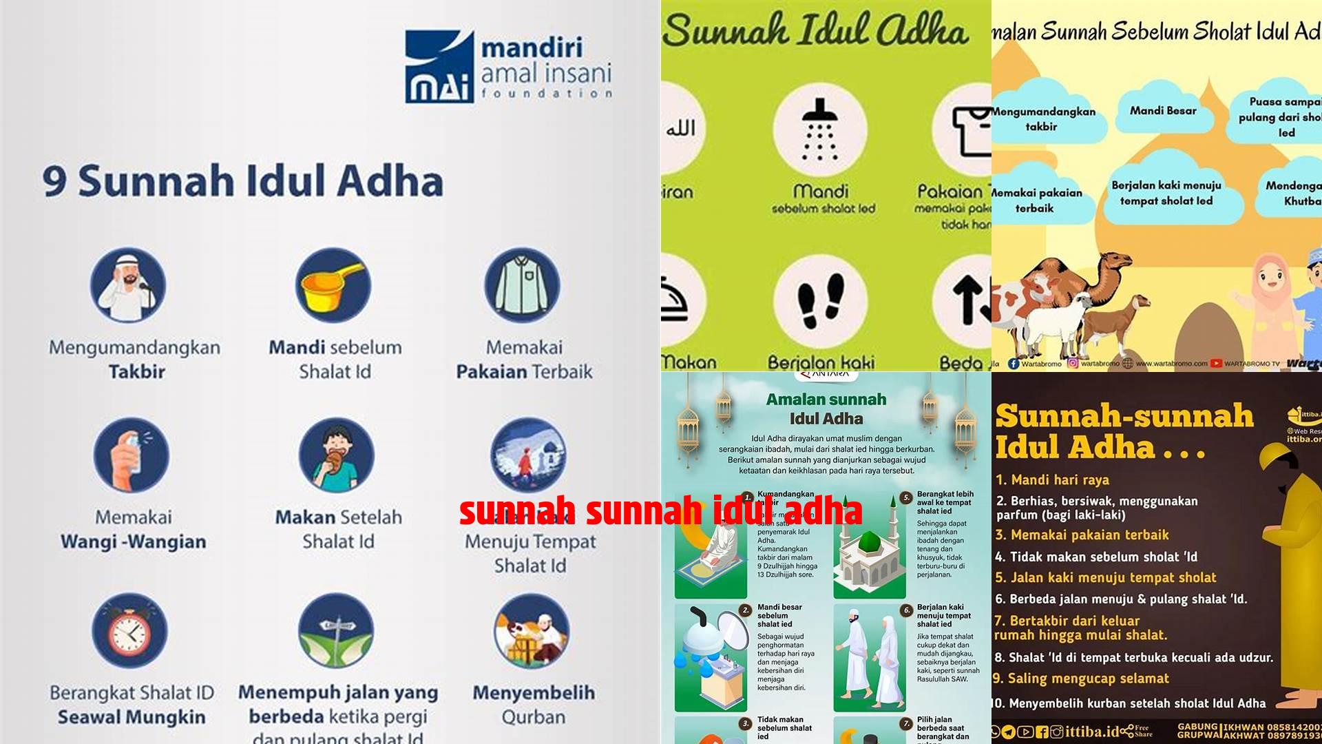 Sunnah Sunnah Idul Adha