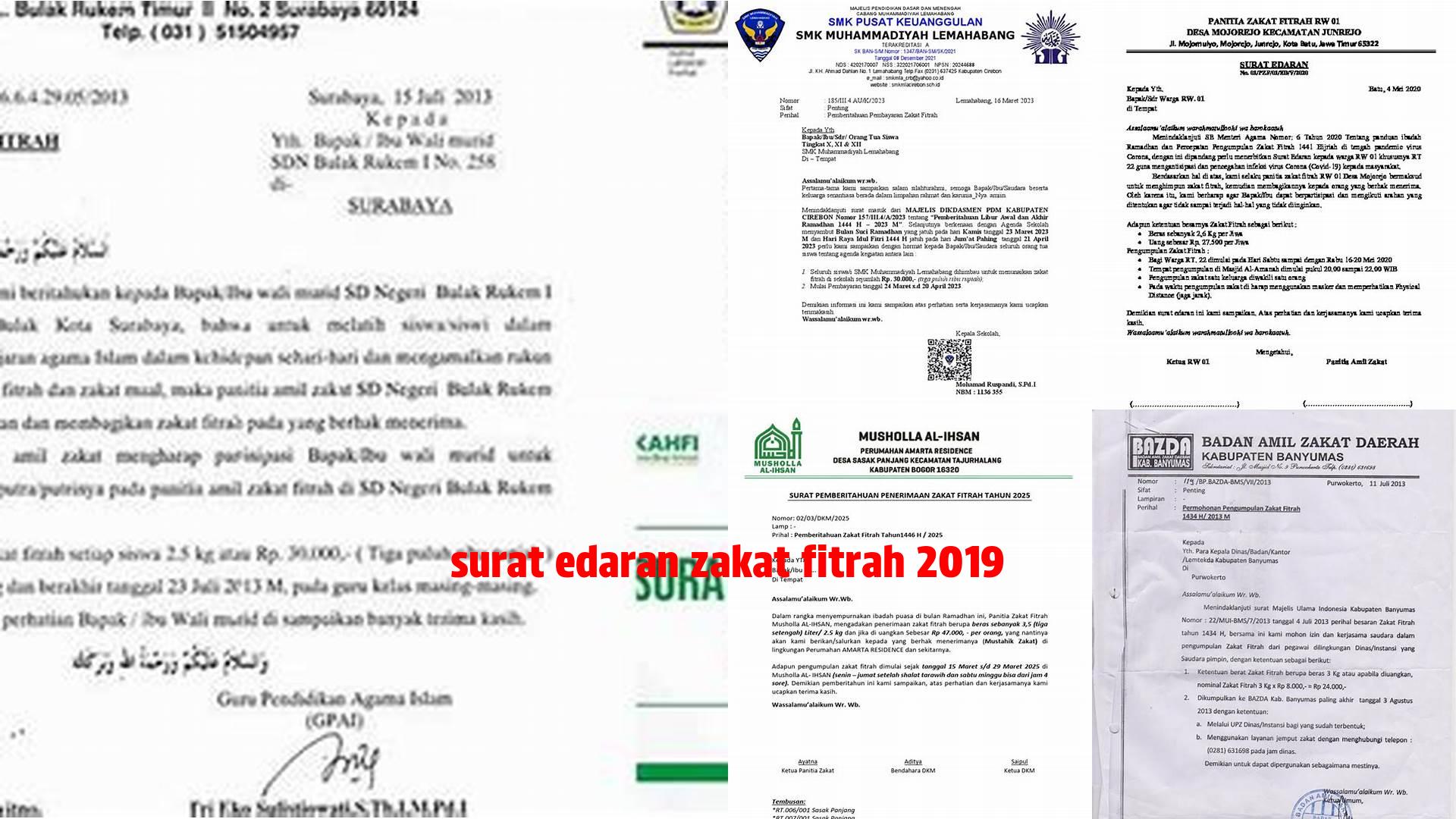 Pahami Surat Edaran Zakat Fitrah 2019 untuk Tunaikan Kewajiban dengan Baik