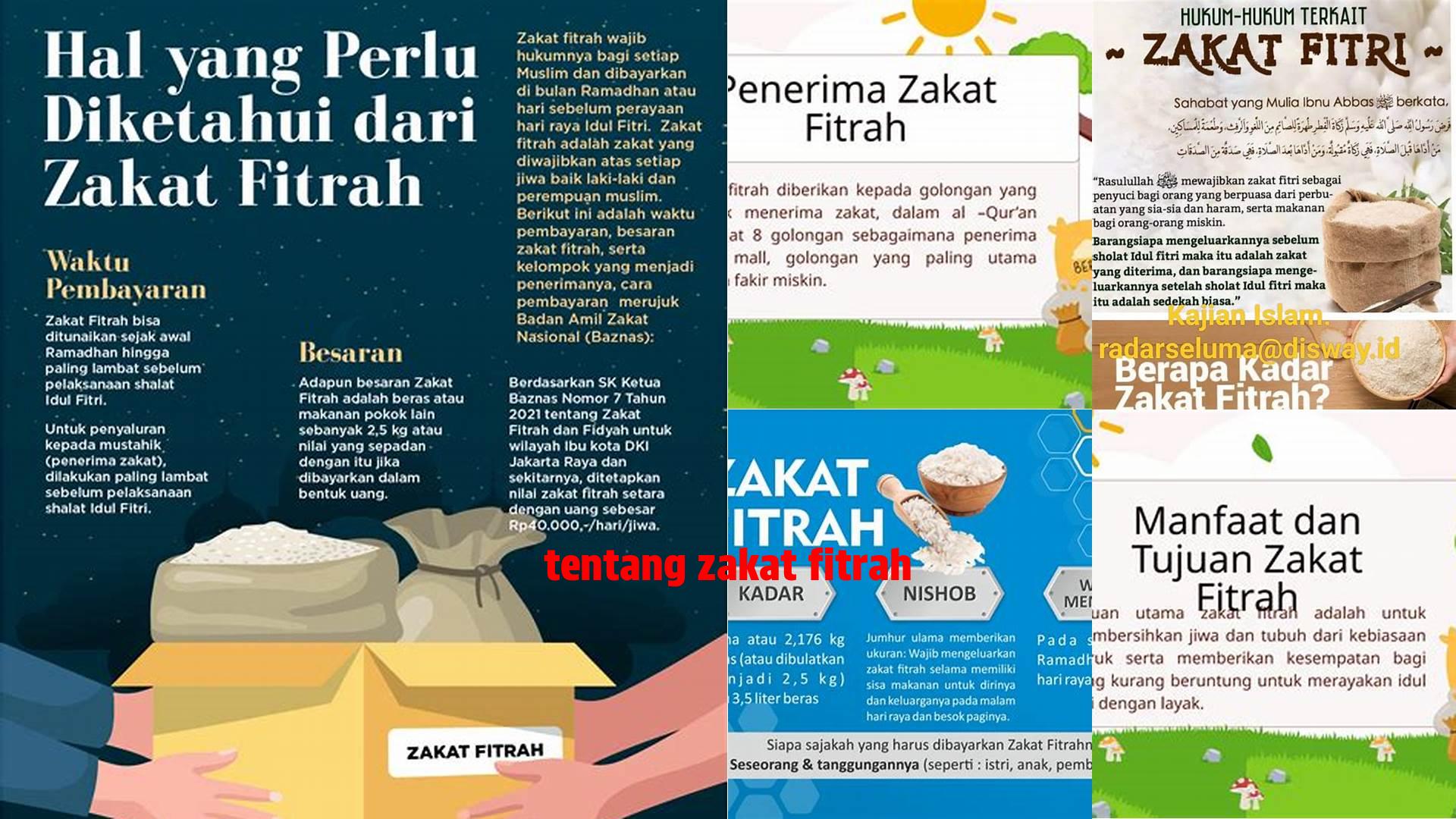 Panduan Lengkap tentang Zakat Fitrah: Kewajiban, Syarat, dan Penyalurannya