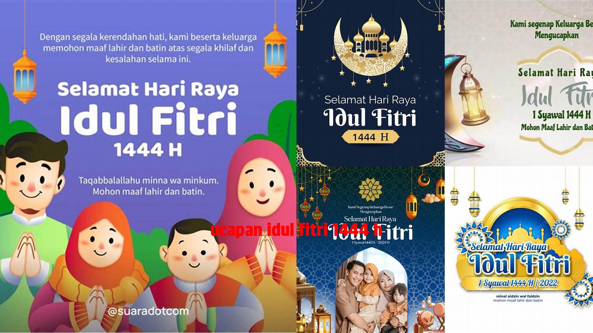 Ucapan Idul Fitri 1444 H