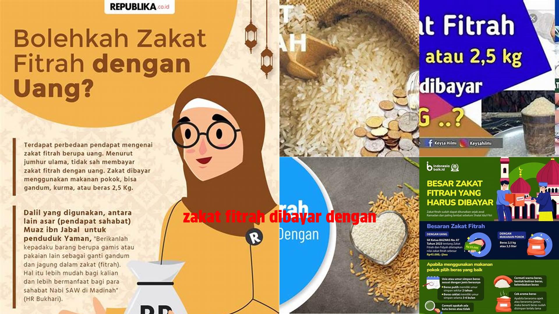 Panduan Lengkap: Cara Membayar Zakat Fitrah dengan Benar