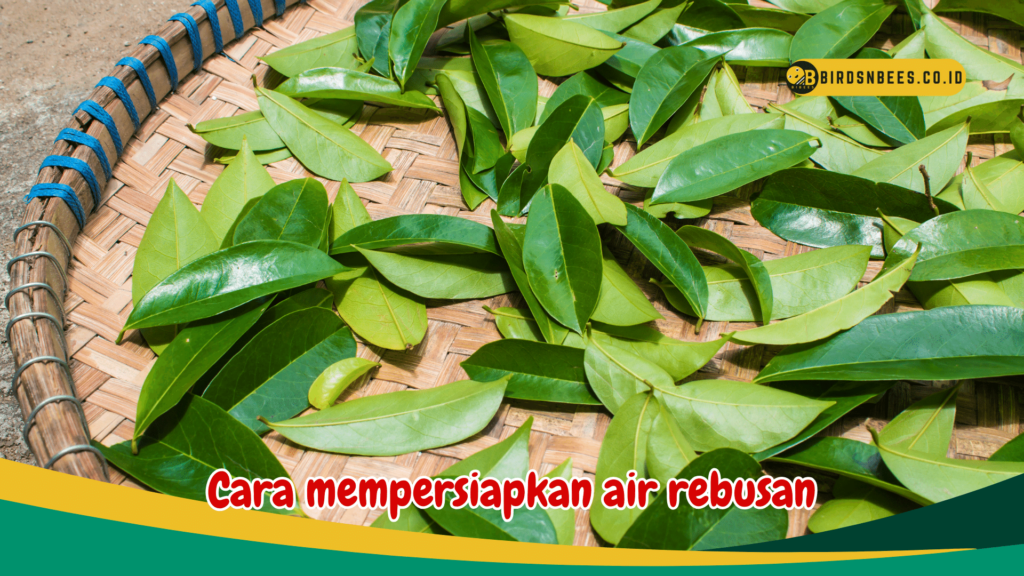 Cara mempersiapkan air rebusan Cara mempersiapkan air rebusan