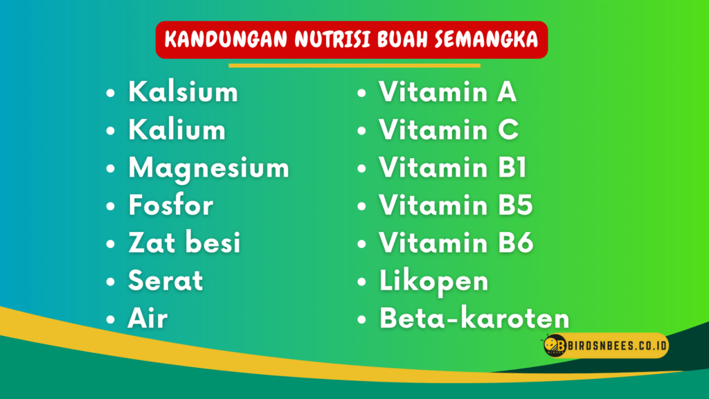 Kandungan Nutrisi Buah Semangka Kandungan Nutrisi Buah Semangka