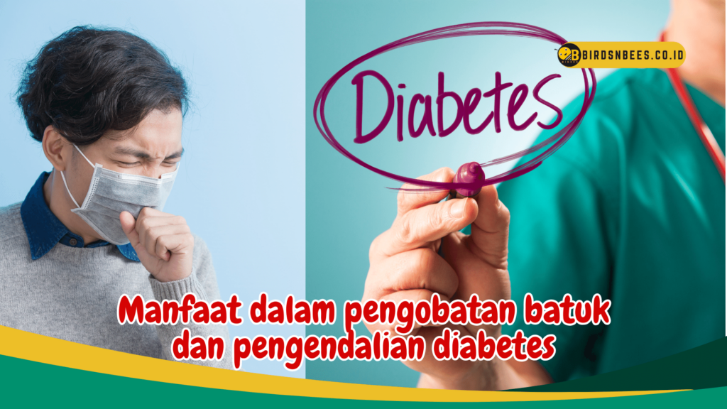 Manfaat dalam pengobatan batuk dan pengendalian diabetes