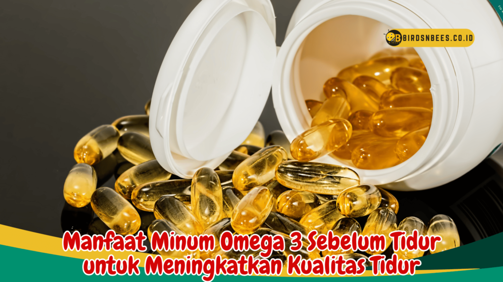 Manfaat Minum Omega 3 Sebelum Tidur untuk Meningkatkan Kualitas Tidur