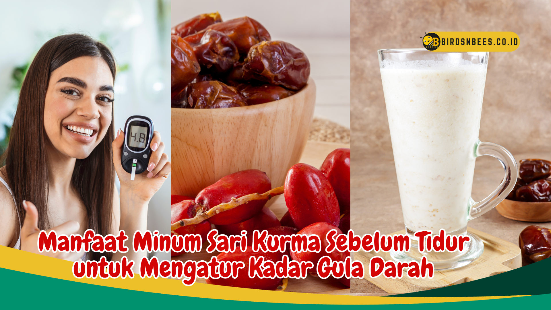 Manfaat Minum Sari Kurma Sebelum Tidur untuk Mengatur Kadar Gula Darah