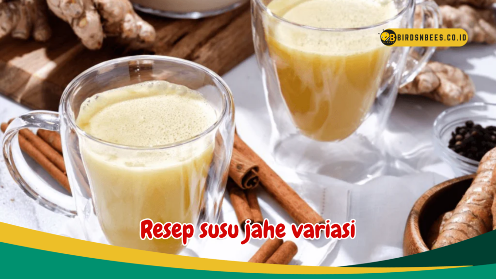 Resep susu jahe variasi Resep susu jahe variasi