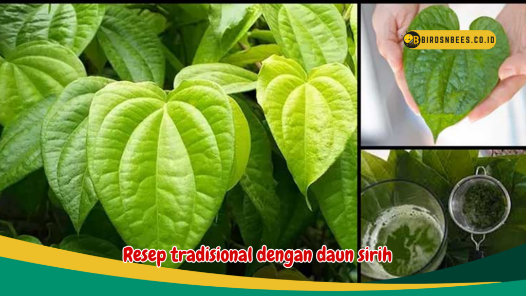Resep tradisional dengan daun sirih